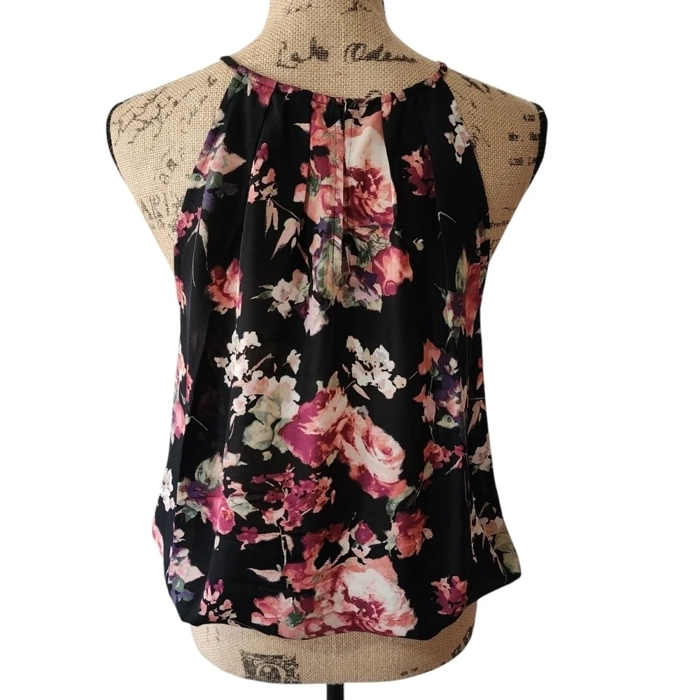 Joie 100% Silk Floral Halter Top - Medium - Picture 6 of 8